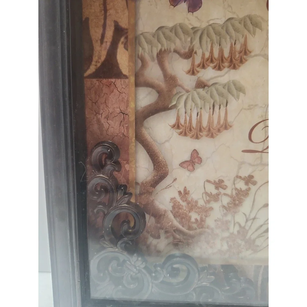 Interior Design 11x11 Cherish Yesterday Black Frame Butterfly Box Design